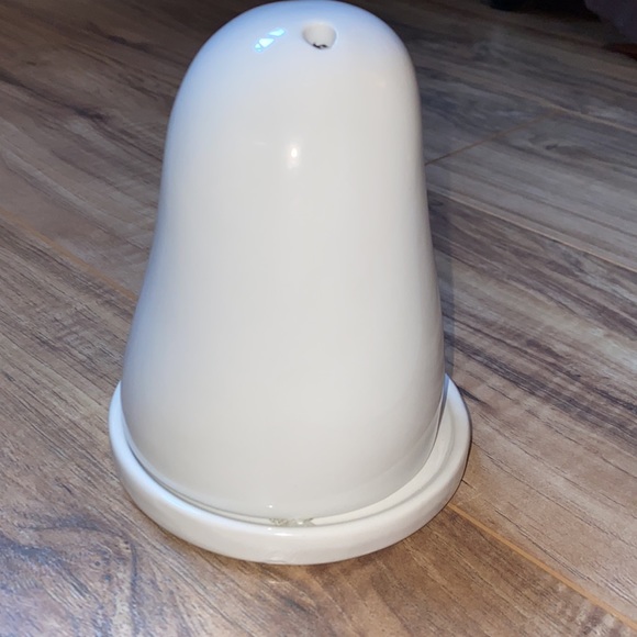 Spooky Wide Mouth Candleholder Ghost - Picture 2 of 8